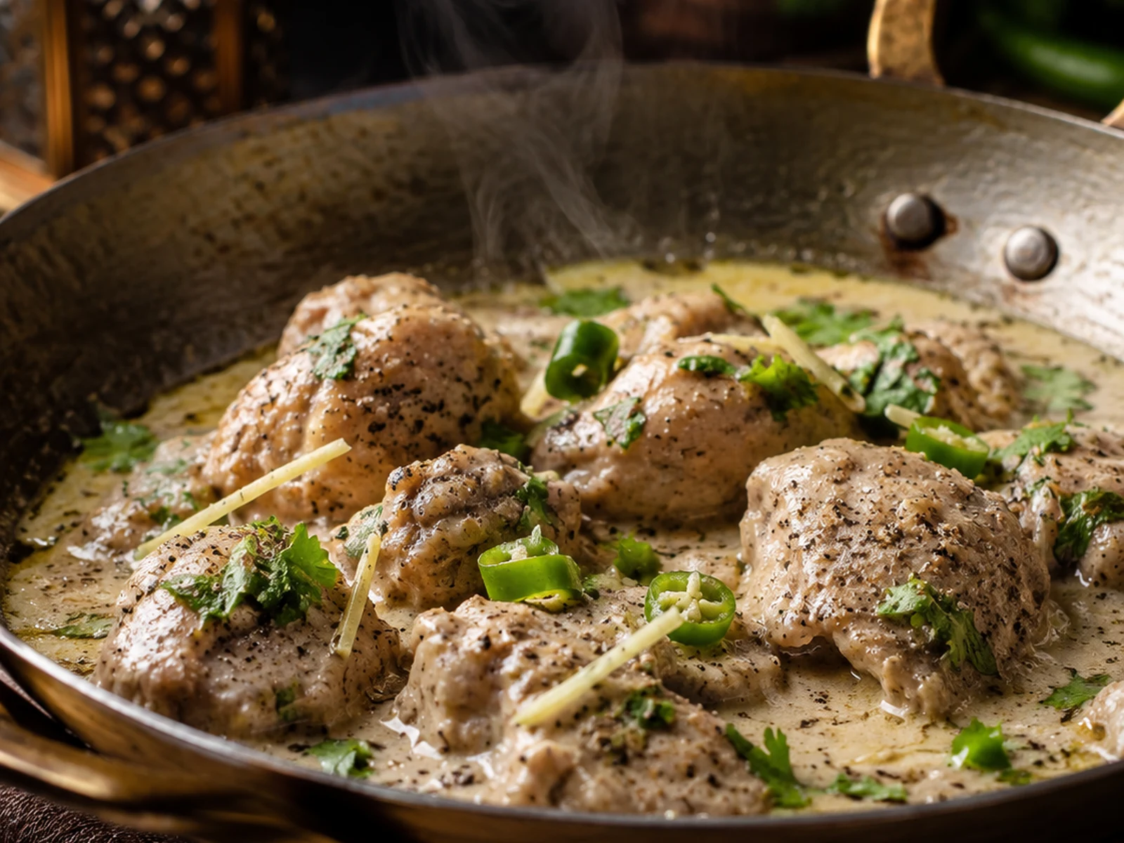 Chicken White Karahi